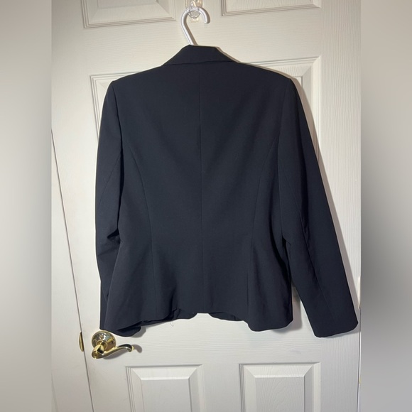 Apostrophe Black Jacket Business Career Blazer Size 10 Lined Pockets - Picture 2 of 8